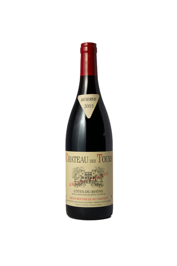 Chateau Des Tours 'Grande Reserve' Cotes Du Rhone 2015-Heritage Wine Store Perth CBD Bottleshop