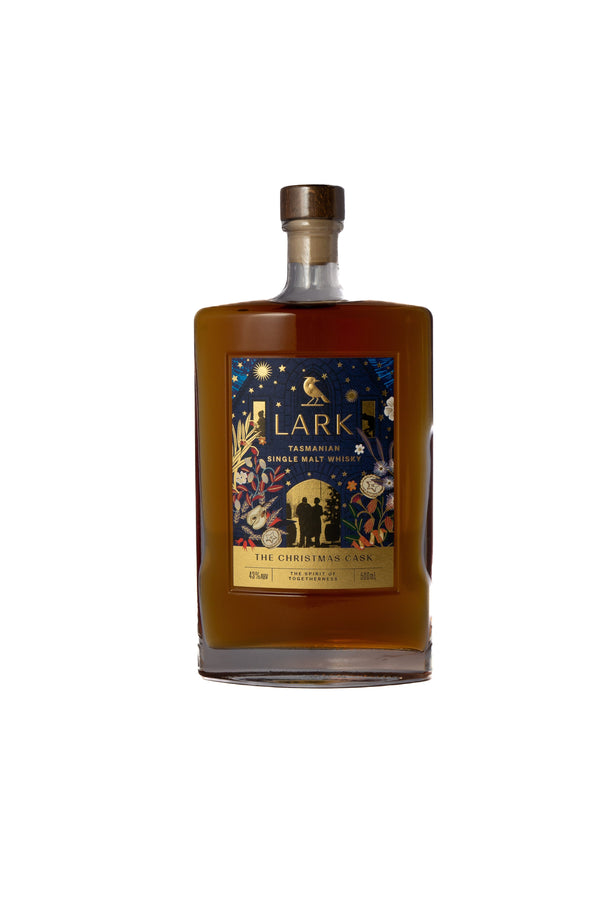 Lark 'Christmas Cask' Single Malt Australian Whisky 500ml-Heritage Wine Store Perth CBD Bottleshop