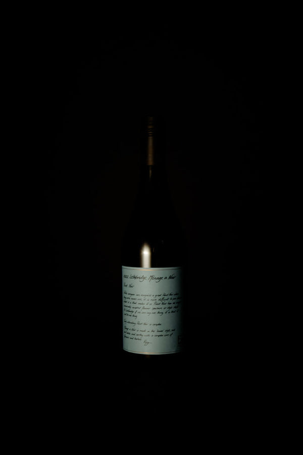 Lethbridge Pinot Noir 'Menage a Noir' 2022-Heritage Wine Store Perth CBD Bottleshop