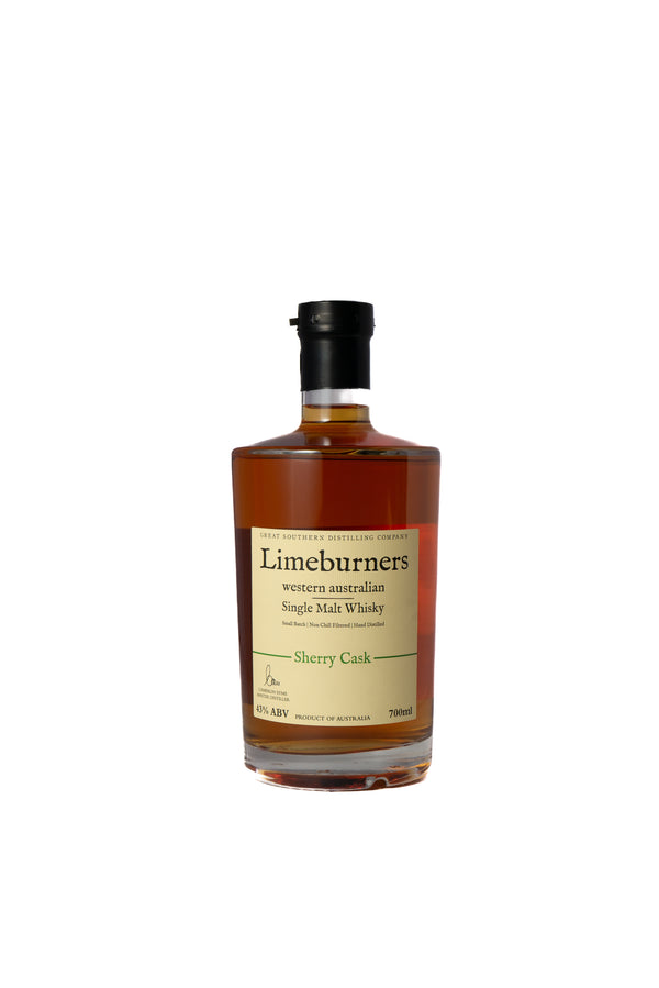 Limeburners 'Sherry Cask' Single Malt Australian Whisky-Heritage Wine Store Perth CBD Bottleshop