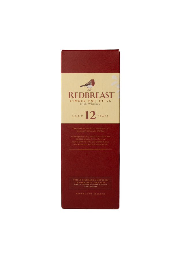 Redbreast 12YO Irish Whiskey 700ml-Heritage Wine Store Perth CBD Bottleshop