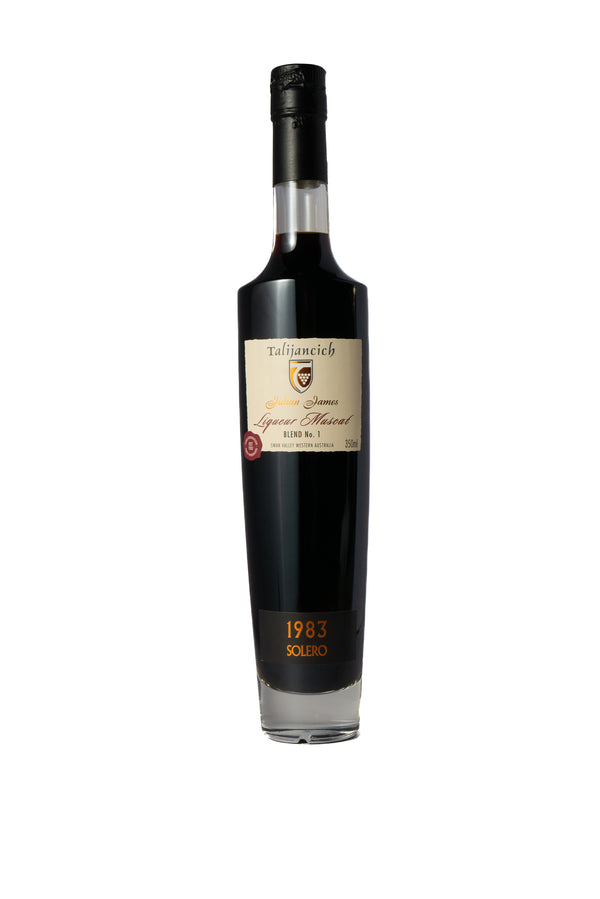 Talijancich 'Julian James - Blend No. 1' Liqueur Muscat 1983 Solero-Heritage Wine Store Perth CBD Bottleshop