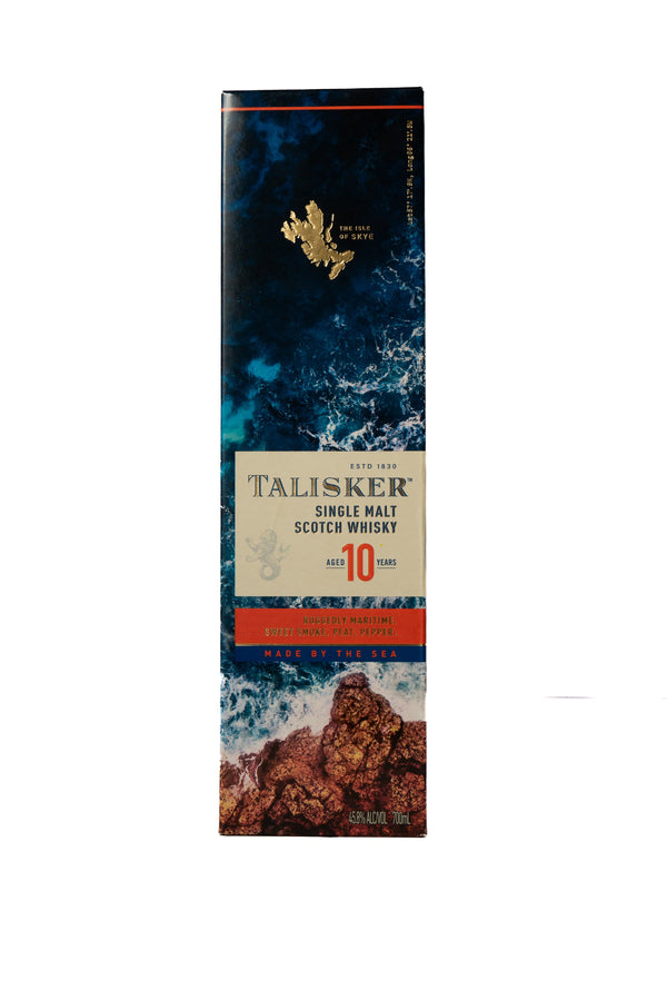 Talisker 10YO Single Malt Scotch Whisky 700ml-Heritage Wine Store Perth CBD Bottleshop