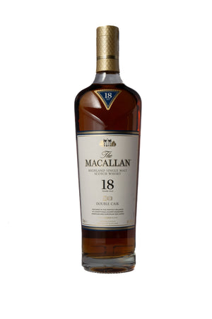 The Macallan 'Double Cask' 18YO Single Malt Scotch Whisky 700ml-Heritage Wine Store Perth CBD Bottleshop