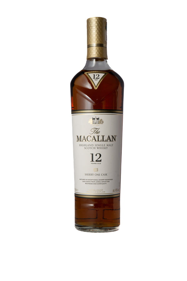 The Macallan 'Sherry Cask' 12YO Single Malt Scotch Whisky-Heritage Wine Store Perth CBD Bottleshop